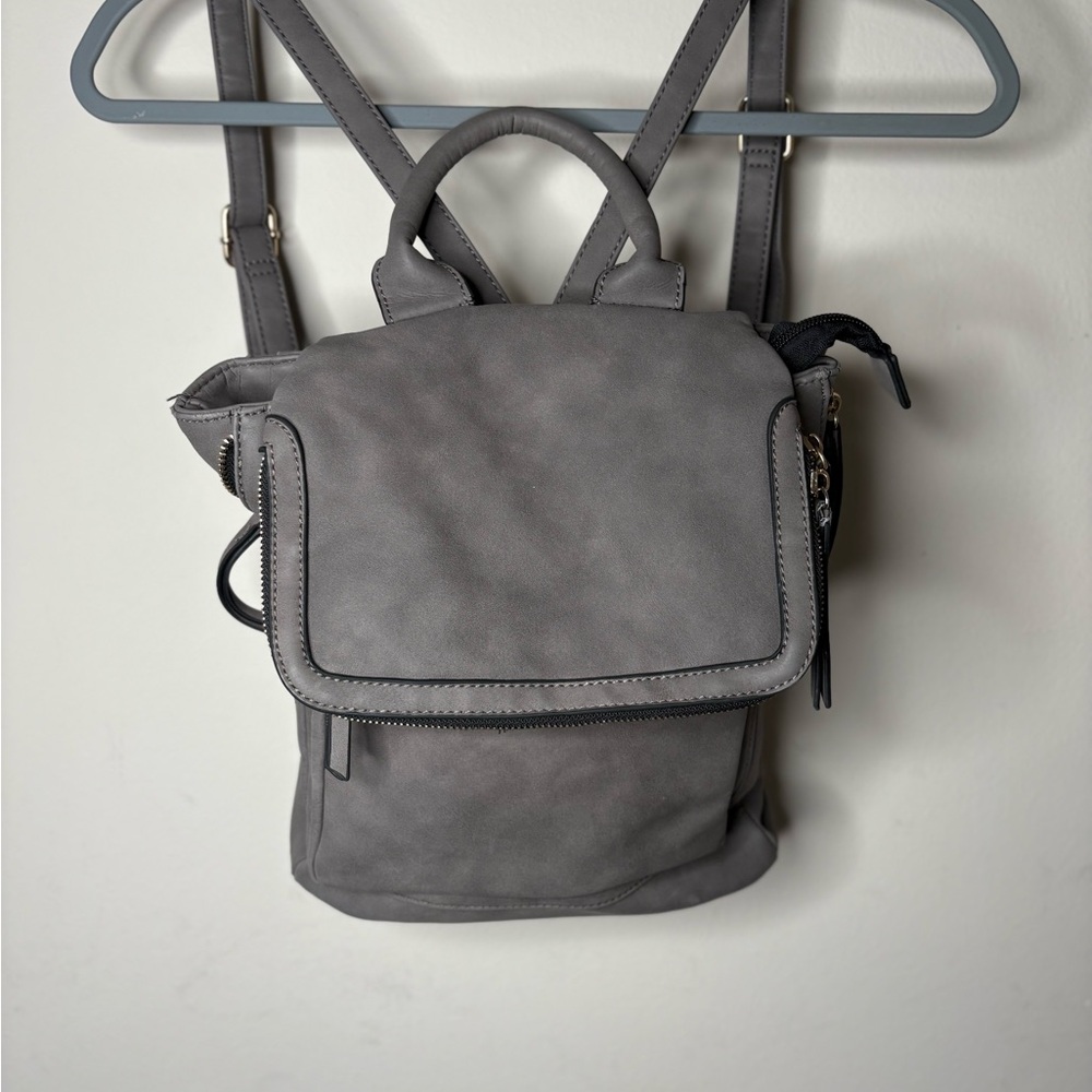 Gray Mini Backpack - image 1